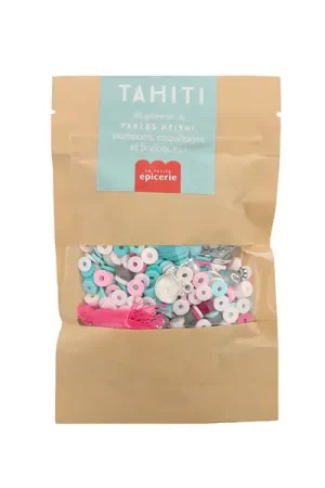 Dernière Chance Mélange de perles heishi et de breloques - Tahiti