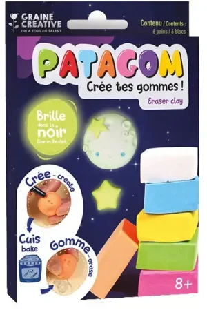 Populaire Patagom - blister de 6 pains Phosphorescents