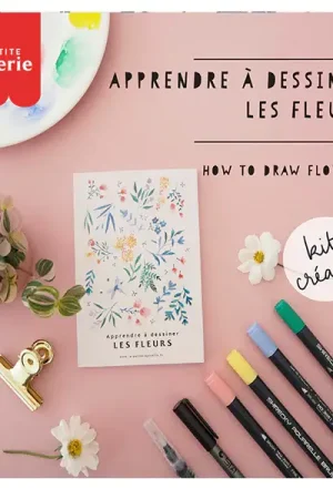 Usine Directe KIT MKMI - Apprendre à dessiner les fleurs