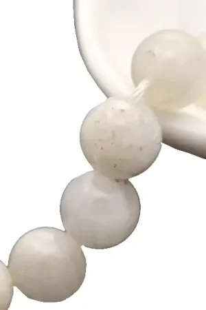 Lot de 15 perles naturelles 6 mm - Pierre de lune Produit De Marque