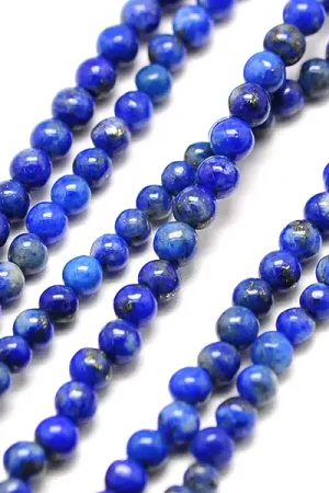 Lot de 50 perles naturelles 2 mm - Lapis-lazuli Produit De Marque