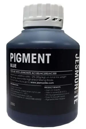 Promotion Pigment bleu pour Jesmonite