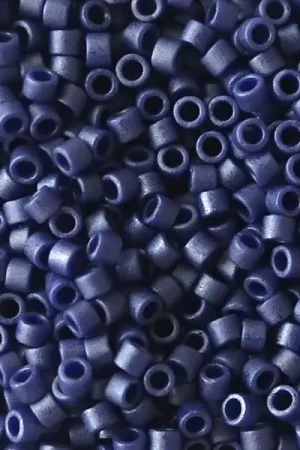 Miyuki Delicas 11/0 - Metallic matte royal blue DB-377 Solde
