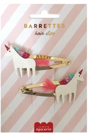 Barrettes cheveux - Licornes Usine Directe