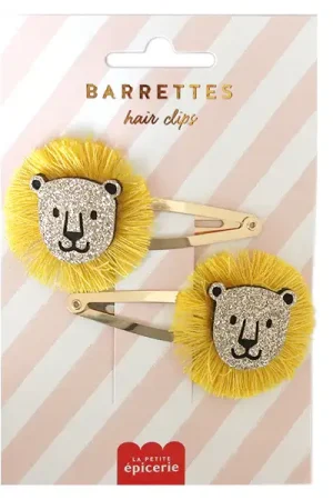 Barrettes cheveux - Lions Usine Directe