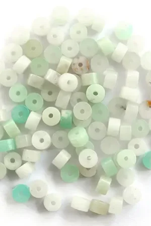 100 perles heishi naturelles 4 mm - amazonite Marque