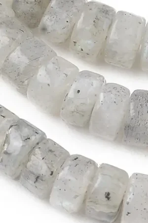 Dernière Chance 100 perles heishi naturelles 4 mm - labradorite