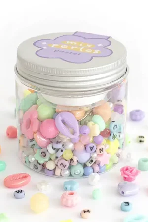 Soldes Mix de perles - Pastel