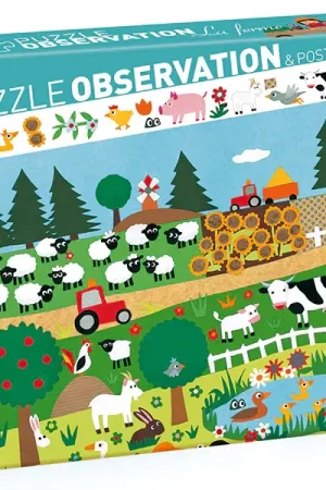 Remise Puzzle La ferme - 35 pcs- FSC MIX