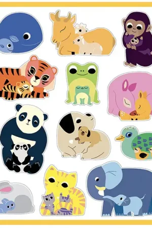 Grosses gommettes pour les tout-petits - Mamans Bébés animaux Achetez Aujourd'hui