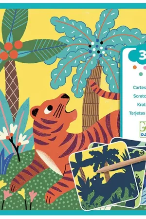 Offre Limitée Cartes à gratter des petits - Grosses bêtes