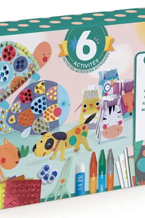 Coffret multi-activités des petits - Les animaux et leurs maisons Offre Limitée