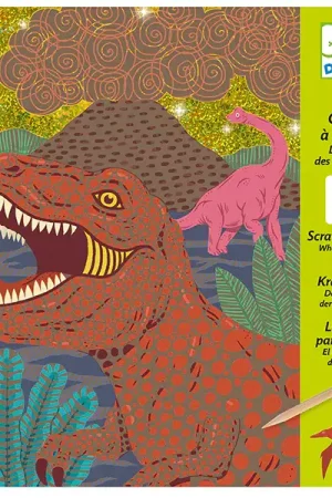 Cartes à gratter - Le règne des dinosaures Dernier Modèle