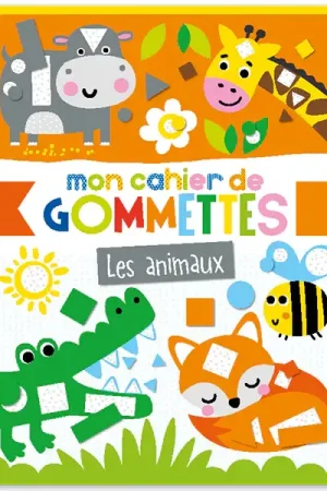 Mon cahier de gommettes - les animaux Vente Flash