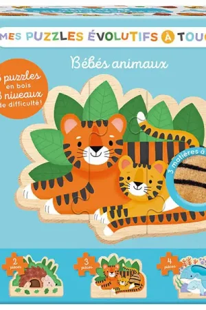 Mes puzzles évolutifs à toucher - maman et bébé Acheter En Ligne