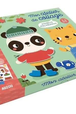 Coffret créatif - mon atelier de collage - j'habille mes animaux Remise