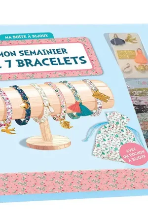 Réduction Coffret créatif - mon semainier de 7 bracelets