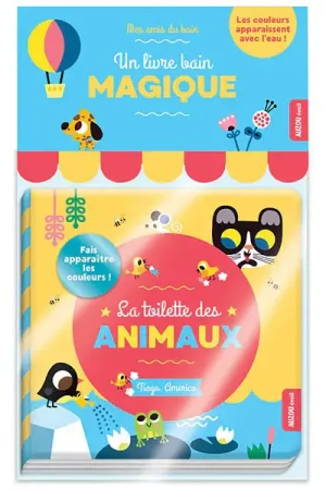 Promotion livre bain magique - la toilette des animaux