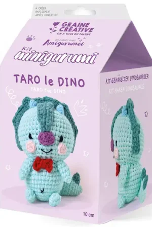 Retour Gratuit Kit Minigurumi - Dinosaure 10cm - Graine Créative