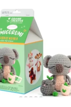 Produit De Marque Kit crochet Amigurumi - Kodi le Koala - Graine Créative