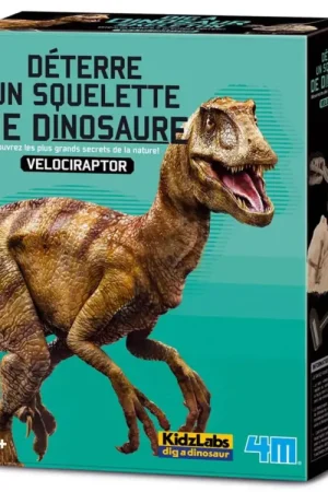 Commander Vite Kit DAM - Deterre ton dinosaure - Vélociraptor
