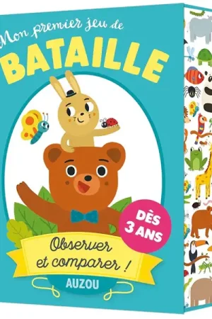 Seulement Aujourd'hui Mon premier jeu de bataille – Observer et comparer