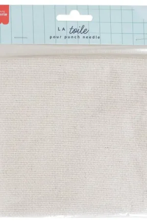 Coupon toile punch needle - 48 x 48 cm Nouvel Arrivage
