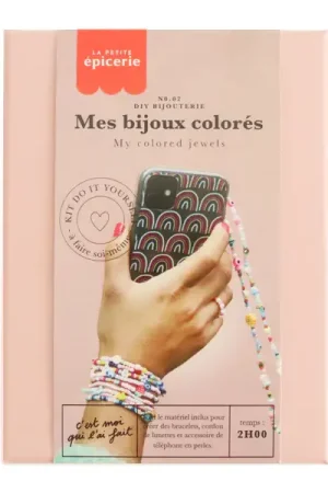 Kit DIY Bijouterie - Mes bijoux colorés Authentique