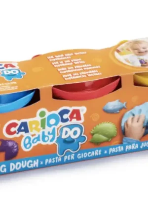 Pas Cher 3 pots de pâte à modeler pour bébés et enfants - babydo