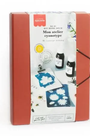 Kit DIY HOME DÉCO - Mon atelier cyanotype Nouvelle Collection