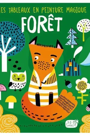 Mes tableaux en peinture magique - La forêt Réduction