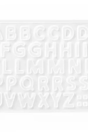 Affaire À Saisir Moule en silicone - pour résine et jesmonite - lettres de l'alphabet