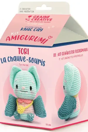 Bon Plan Kit Amigurumi Chauve-souris - Graine Créative