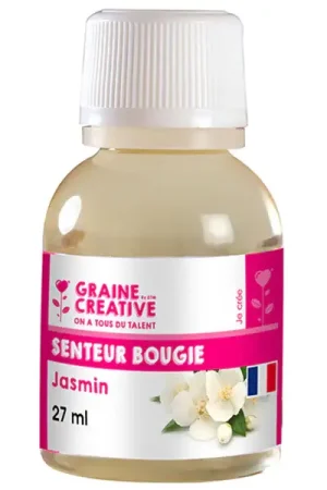 Senteur / fragrance pour bougie jasmin - 27 ml Prix Choc