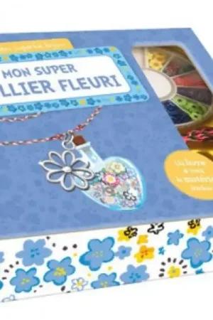 Kit créatif - Mon superbe bijou Auzou - mon super collier fleuri Remise