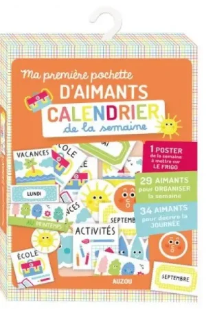 Satisfait Ou Remboursé Ma première pochette d'aimants - Calendrier de la semaine