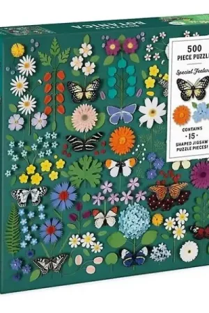 Puzzle Butterfly Botanica - 500 pièces 51x51 cm Commander Maintenant