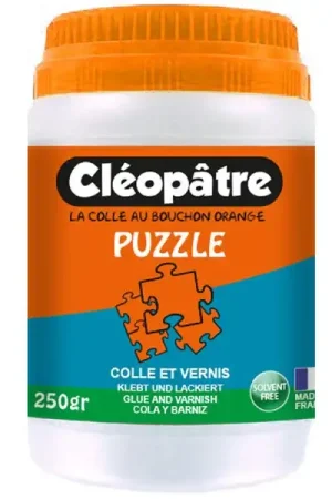 Colle vernis puzzle 250 gr - Cléopâtre Pas Cher