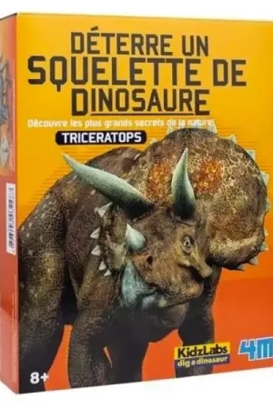 Kit DAM - Déterre ton dinosaure - Triceratops Populaire