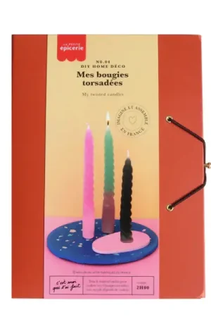Achetez Aujourd'hui Kit DIY Home Déco - Mes bougies torsadées