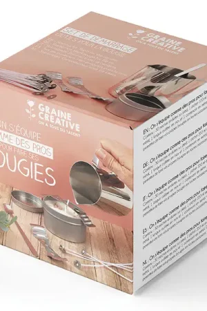 Populaire Kit d'outils pour fabrication de bougies - Graine créative