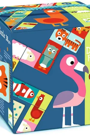 Jeu de dominos "Animo puzzle" - 28 pièces Authentique