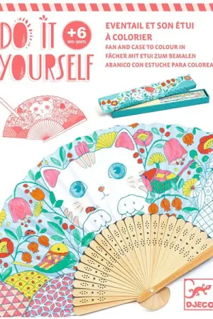 Offre Limitée Kit DIY - Eventail à colorier - Koneko
