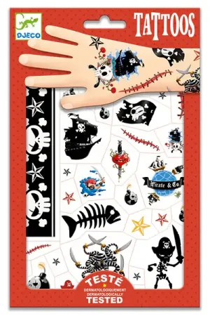 Prix Choc 50 tatouages - Pirates
