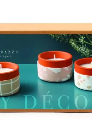 Kit Fimo home déco - 3 bougies Livraison Express