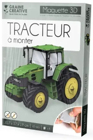 Puzzle maquette - Tracteur Produit De Marque
