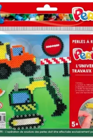 Certifié Kit perlou chantier travaux public - 1000 perles à repasser