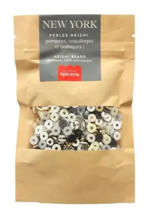 Commande En Gros Mélange de perles heishi et de breloques - New York