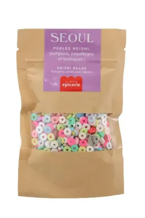 Acheter En Ligne Mélange de perles heishi et de breloques - Séoul