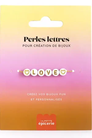 Offre Exclusive Perles lettres "Love" pour bracelet à personnaliser